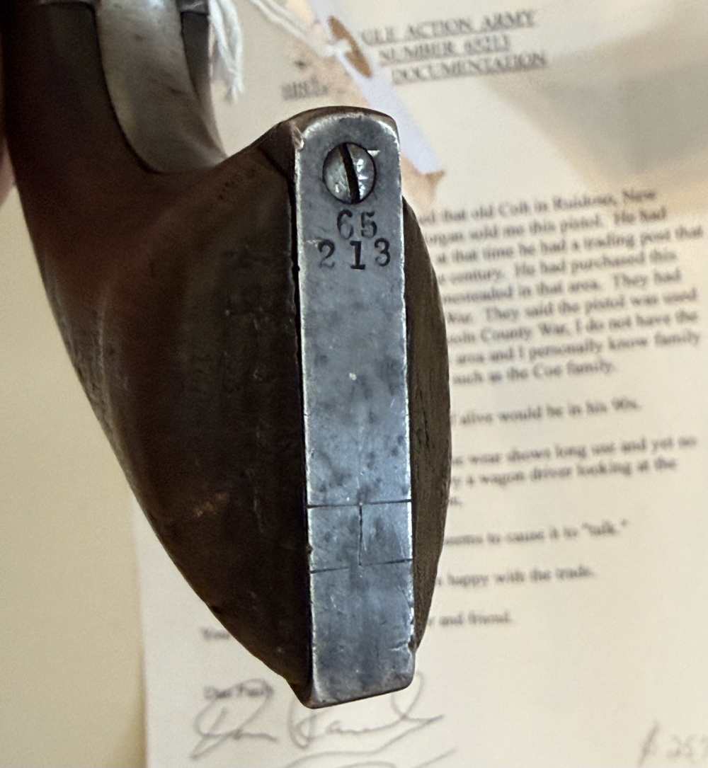 NEW MEXICO LINCOLN COUNTY WARS, COLT .45 SINGLE ACTION.-img-6