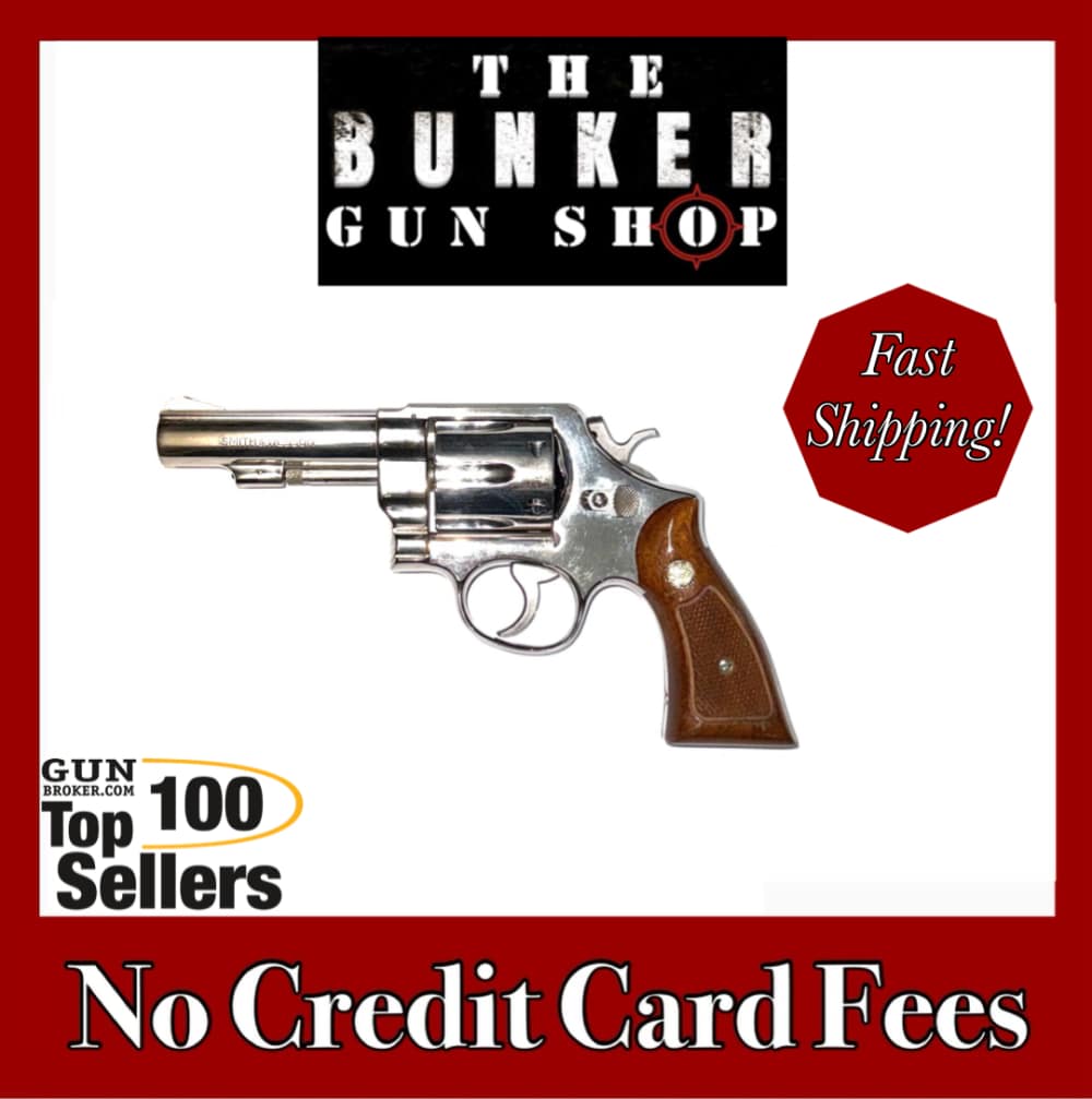 USED! SMITH & WESSON MODEL 58 NICKEL FINNISH .41 REM MAG $.01 PENNY-img-0