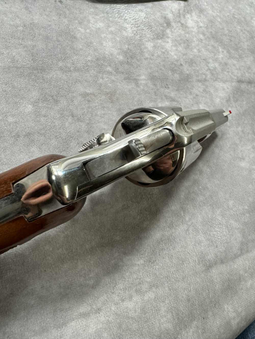 USED! SMITH & WESSON MODEL 58 NICKEL FINNISH .41 REM MAG $.01 PENNY-img-24