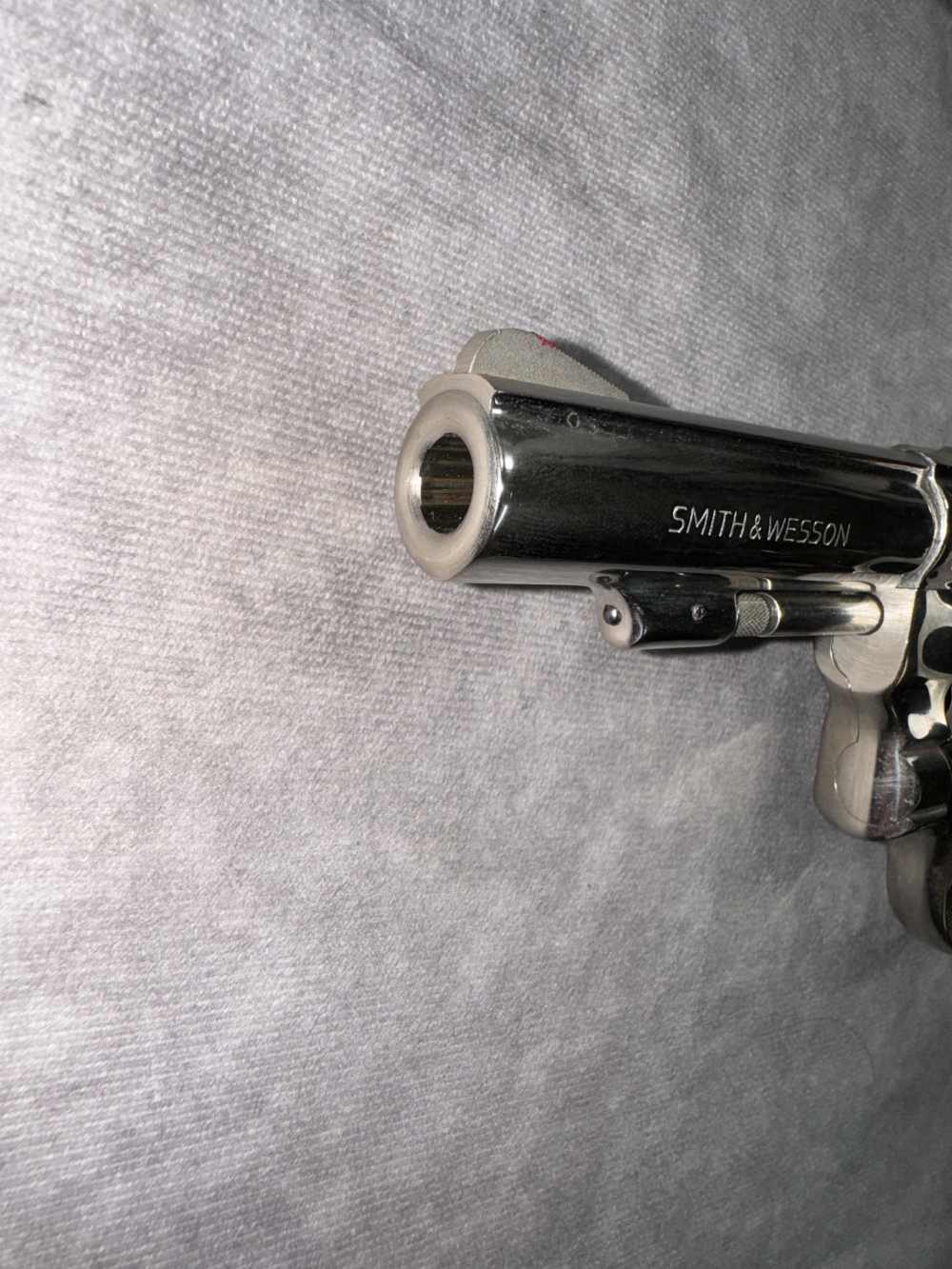 USED! SMITH & WESSON MODEL 58 NICKEL FINNISH .41 REM MAG $.01 PENNY-img-9
