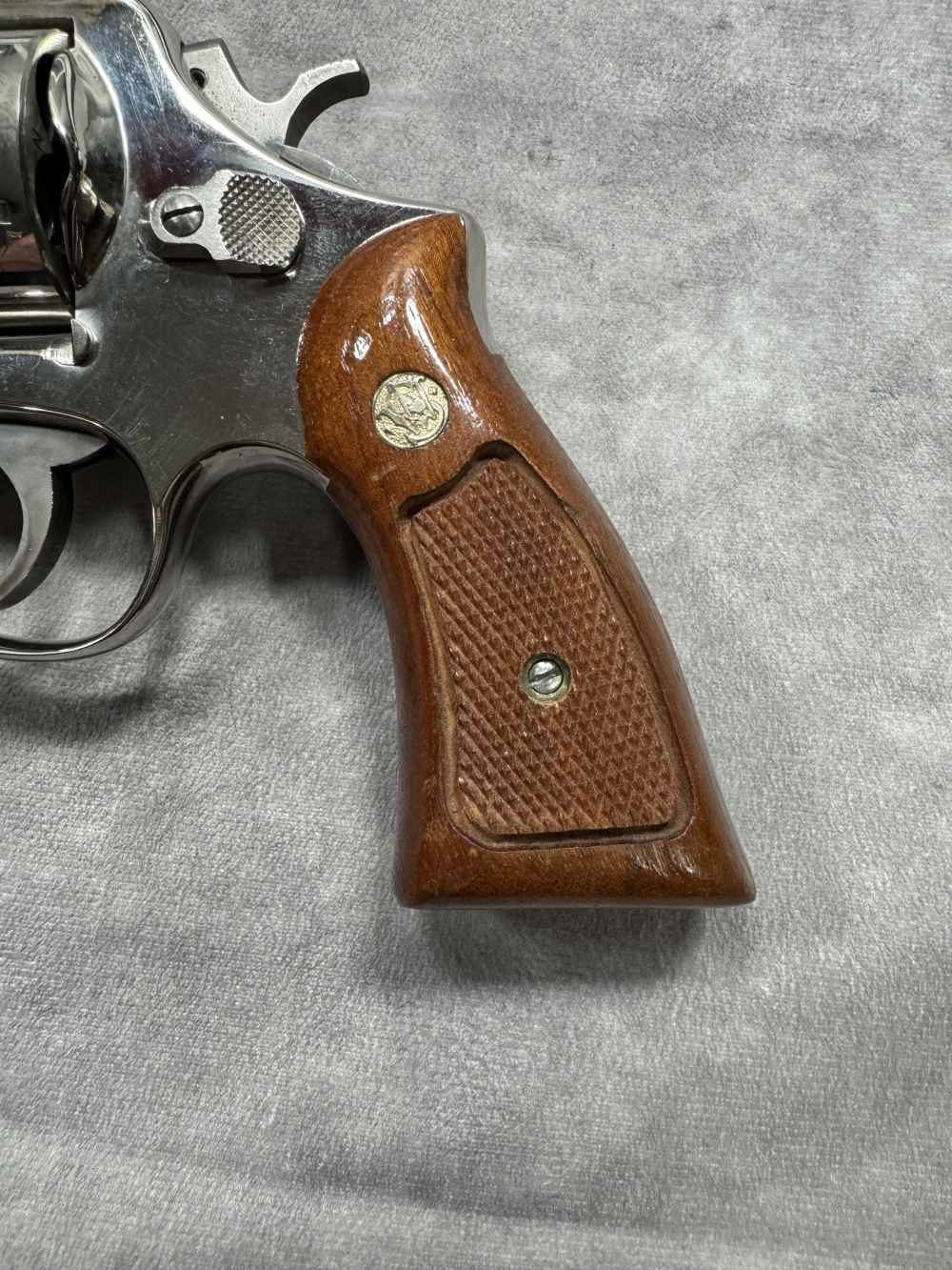 USED! SMITH & WESSON MODEL 58 NICKEL FINNISH .41 REM MAG $.01 PENNY-img-10