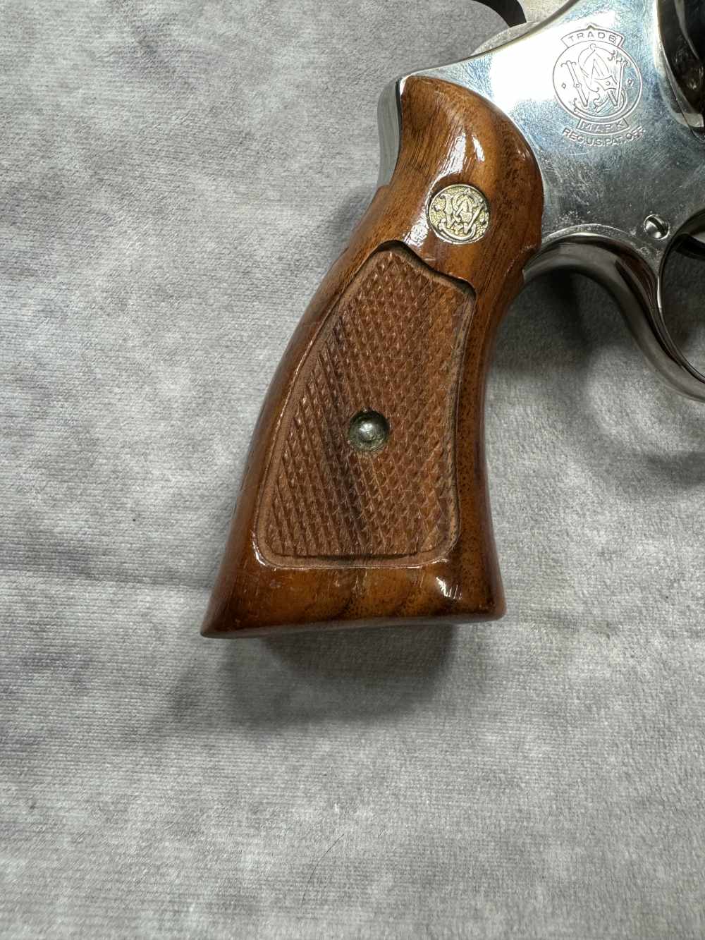 USED! SMITH & WESSON MODEL 58 NICKEL FINNISH .41 REM MAG $.01 PENNY-img-14