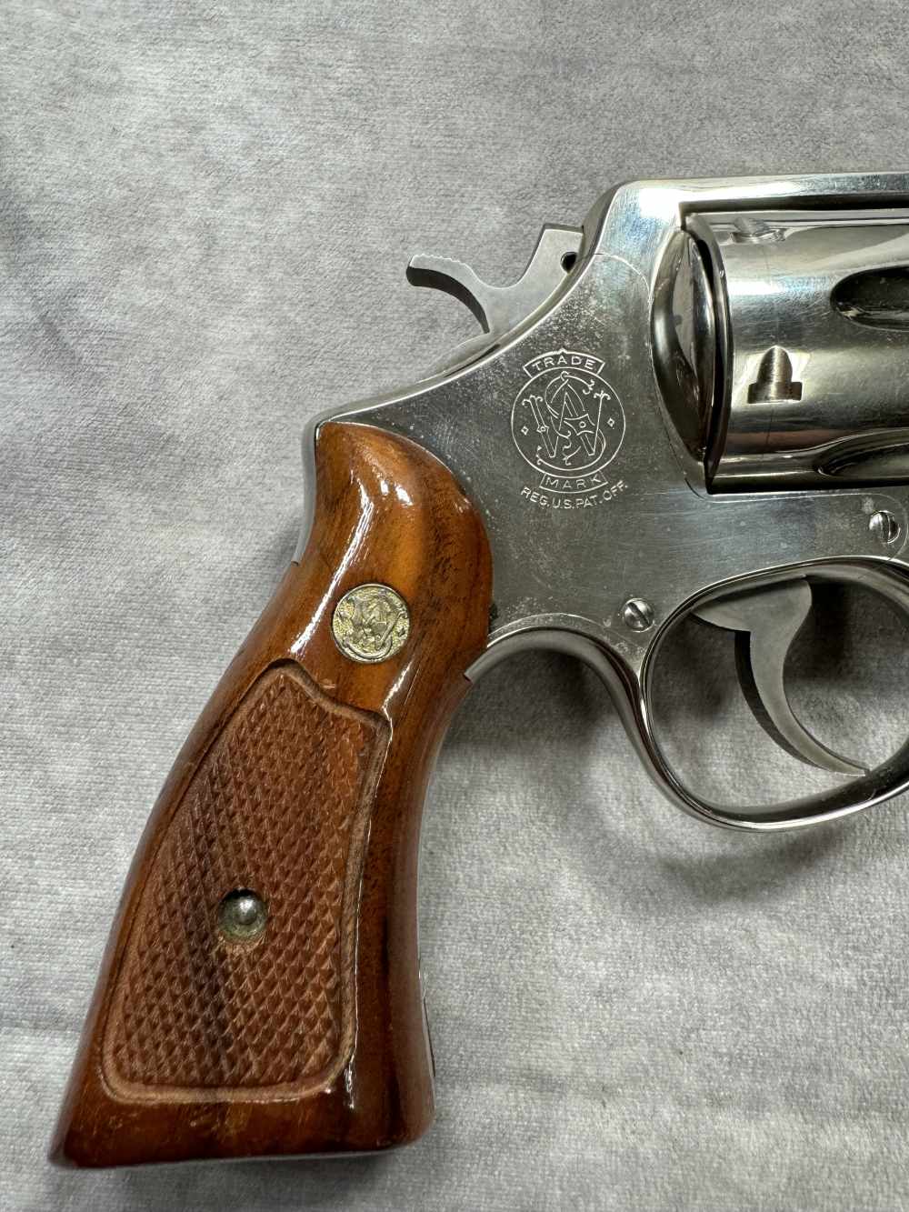 USED! SMITH & WESSON MODEL 58 NICKEL FINNISH .41 REM MAG $.01 PENNY-img-19