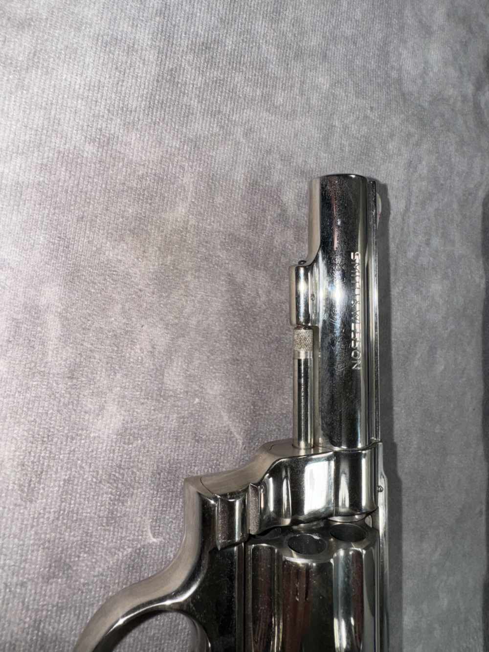 USED! SMITH & WESSON MODEL 58 NICKEL FINNISH .41 REM MAG $.01 PENNY-img-8