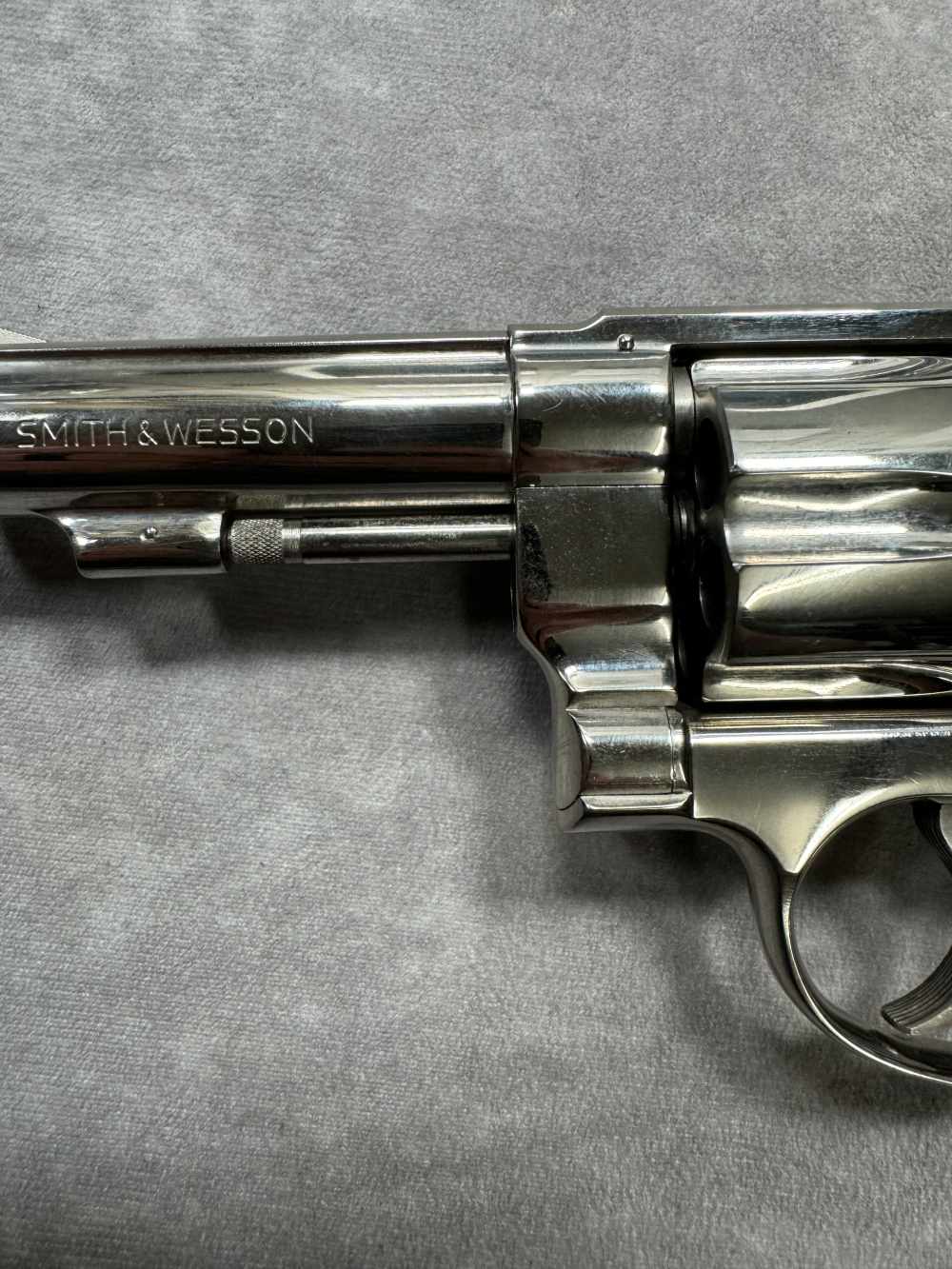 USED! SMITH & WESSON MODEL 58 NICKEL FINNISH .41 REM MAG $.01 PENNY-img-5