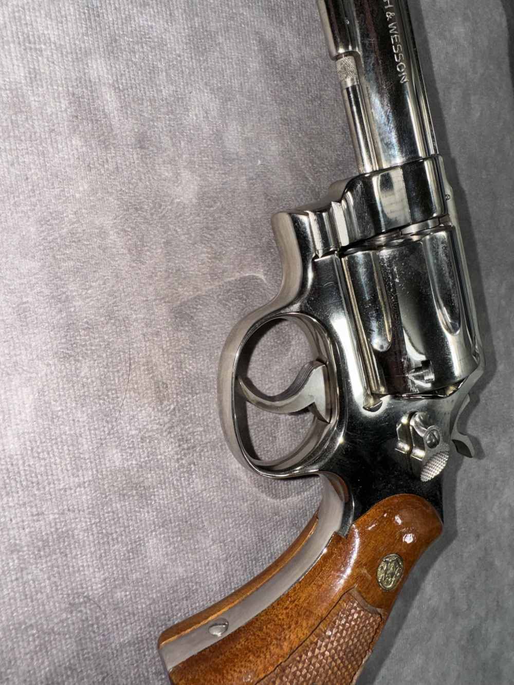 USED! SMITH & WESSON MODEL 58 NICKEL FINNISH .41 REM MAG $.01 PENNY-img-13