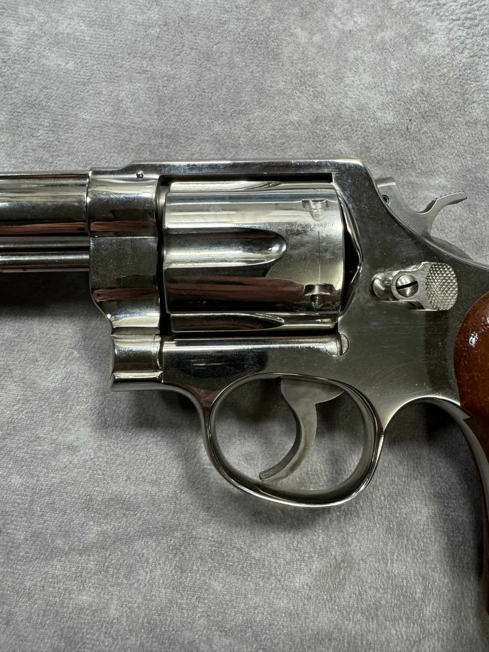 USED! SMITH & WESSON MODEL 58 NICKEL FINNISH .41 REM MAG $.01 PENNY-img-6