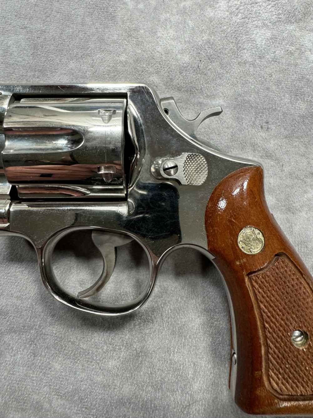 USED! SMITH & WESSON MODEL 58 NICKEL FINNISH .41 REM MAG $.01 PENNY-img-7