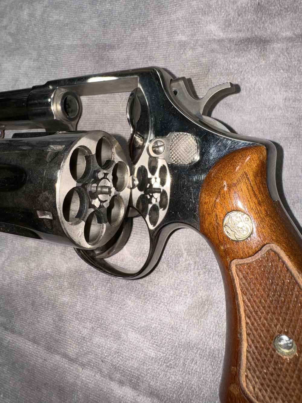 USED! SMITH & WESSON MODEL 58 NICKEL FINNISH .41 REM MAG $.01 PENNY-img-26