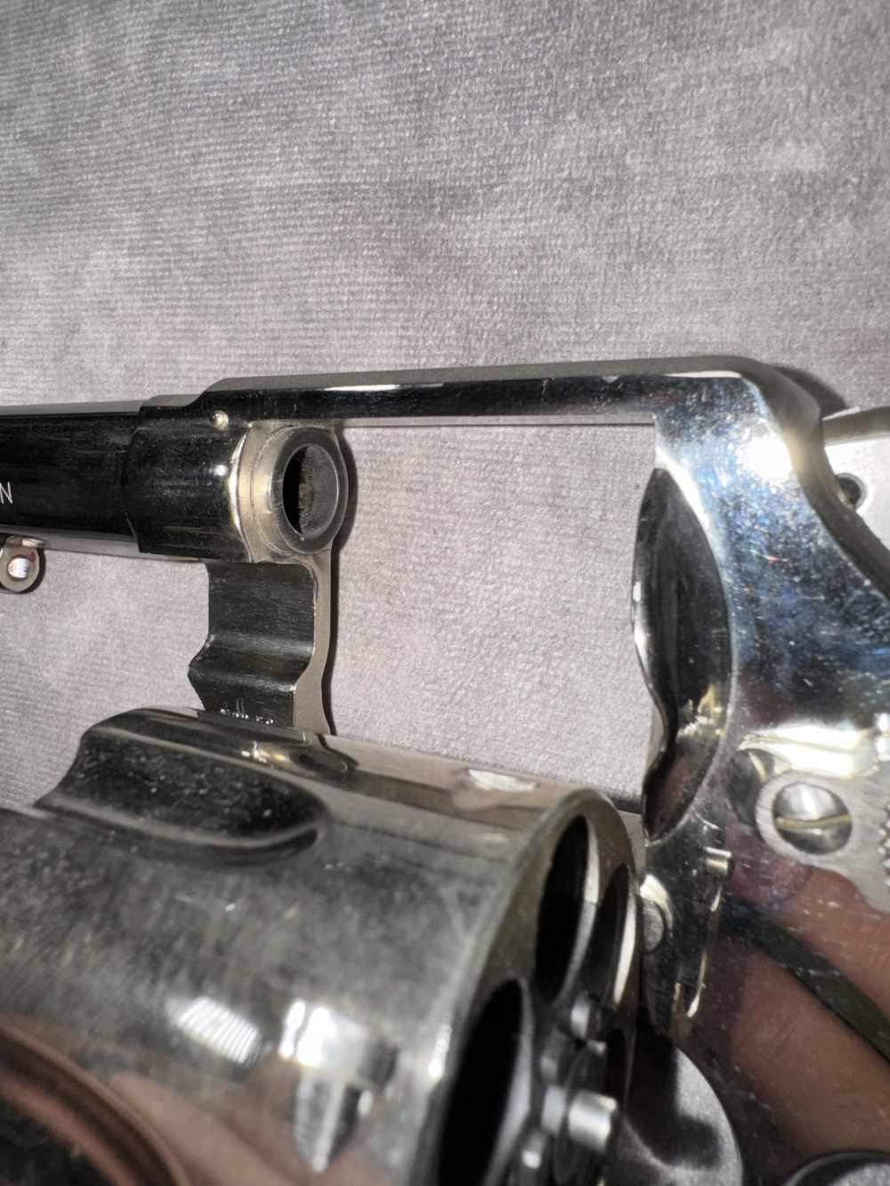 USED! SMITH & WESSON MODEL 58 NICKEL FINNISH .41 REM MAG $.01 PENNY-img-28
