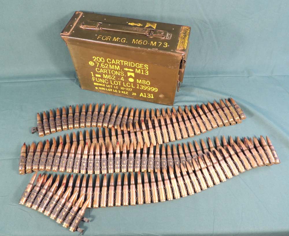 308 Tracer and FMJ on M60 links 7.62X51  -img-0