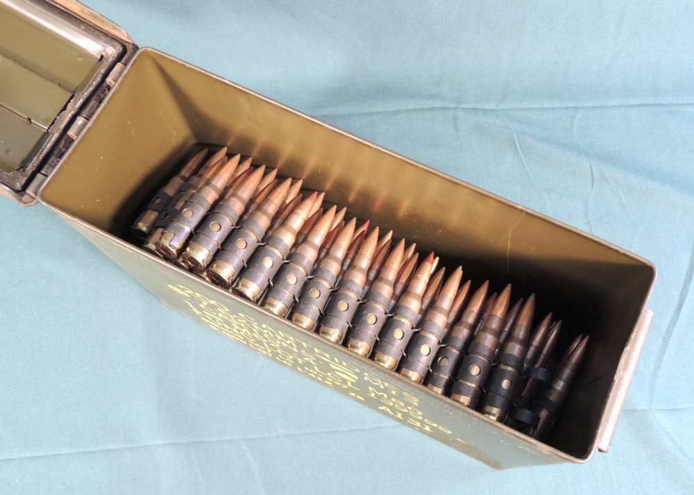 308 Tracer and FMJ on M60 links 7.62X51  -img-5