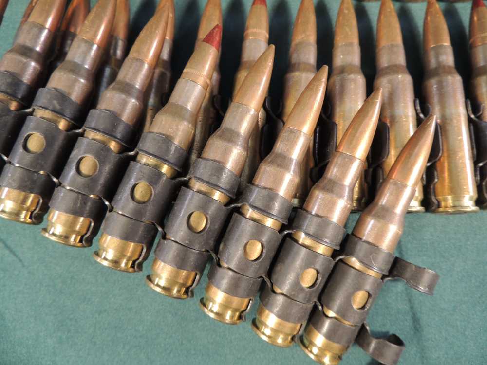 308 Tracer and FMJ on M60 links 7.62X51  -img-2