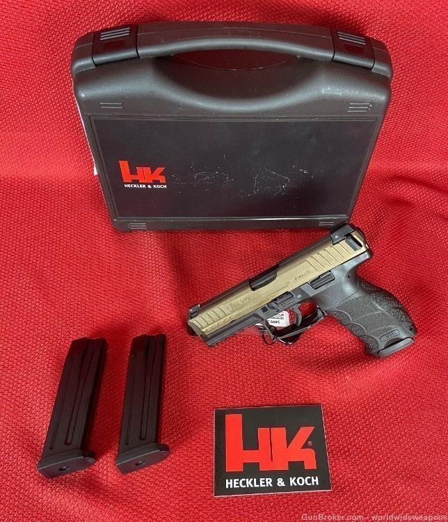 HK VP9 9MM Midnight Bronze 3-17RD Night Sights 81000799 -img-0