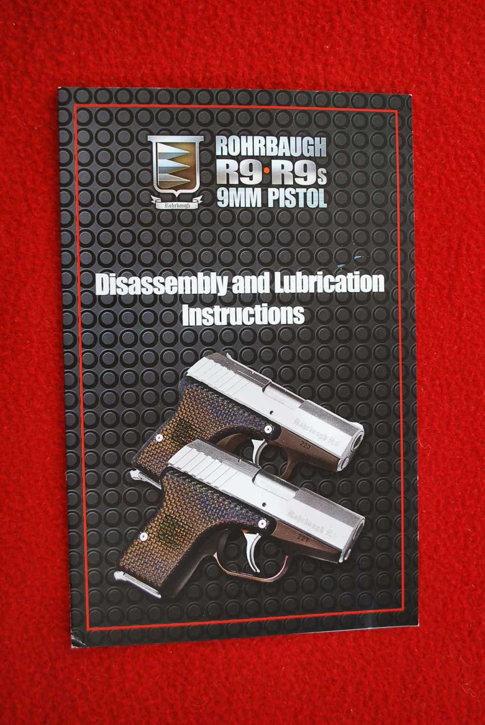 Rohrbaugh R9, R9s Manuals that Came from the Factory with the Pistol-img-7