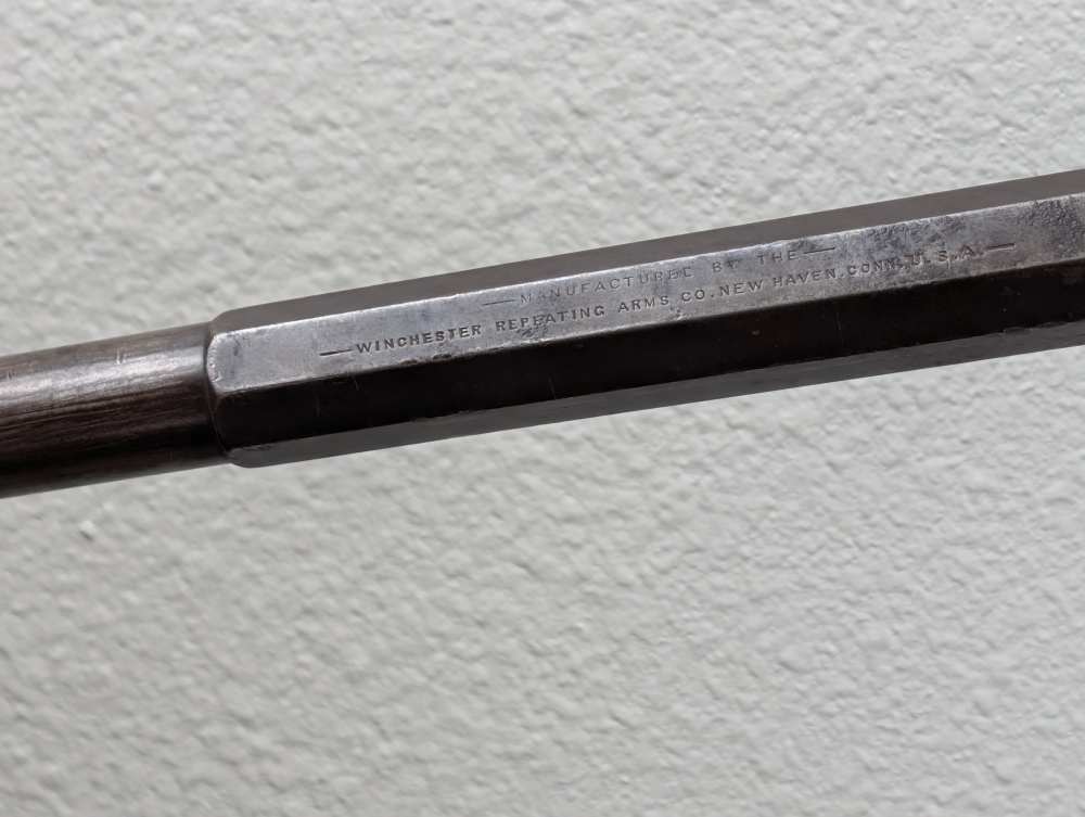 Winchester 1885 Low Wall 27-3/4”  ½ Octagon/Round Barrel 32 WCF Project-img-7