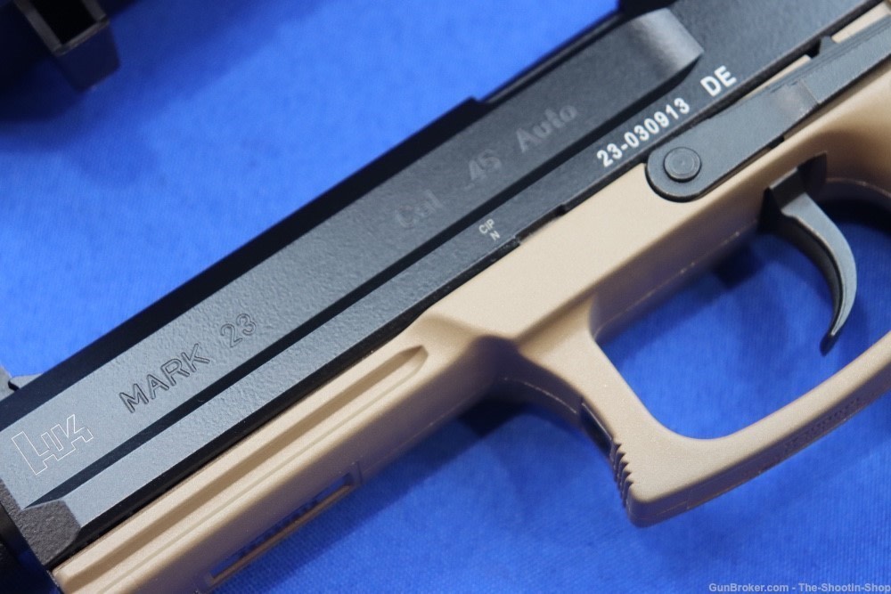 Heckler & Koch H&K MARK 23 Pistol 45ACP THREADED MK23 HK Tactical FDE TAN -img-3