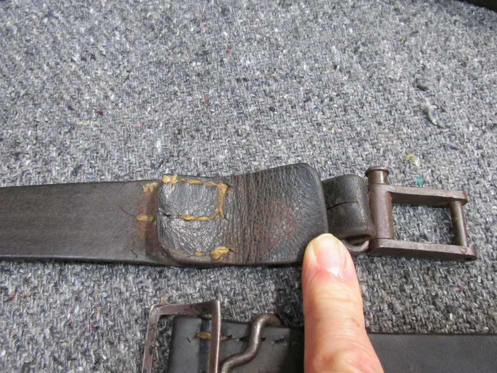 98 MAUSER LONG RIFLE SLING, ORIGINAL, FULL LENGTH, COMPLETE W/ QUICK DETACH-img-3
