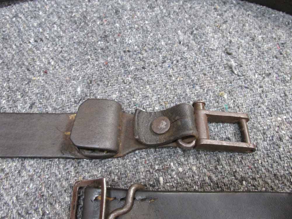 98 MAUSER LONG RIFLE SLING, ORIGINAL, FULL LENGTH, COMPLETE W/ QUICK DETACH-img-2