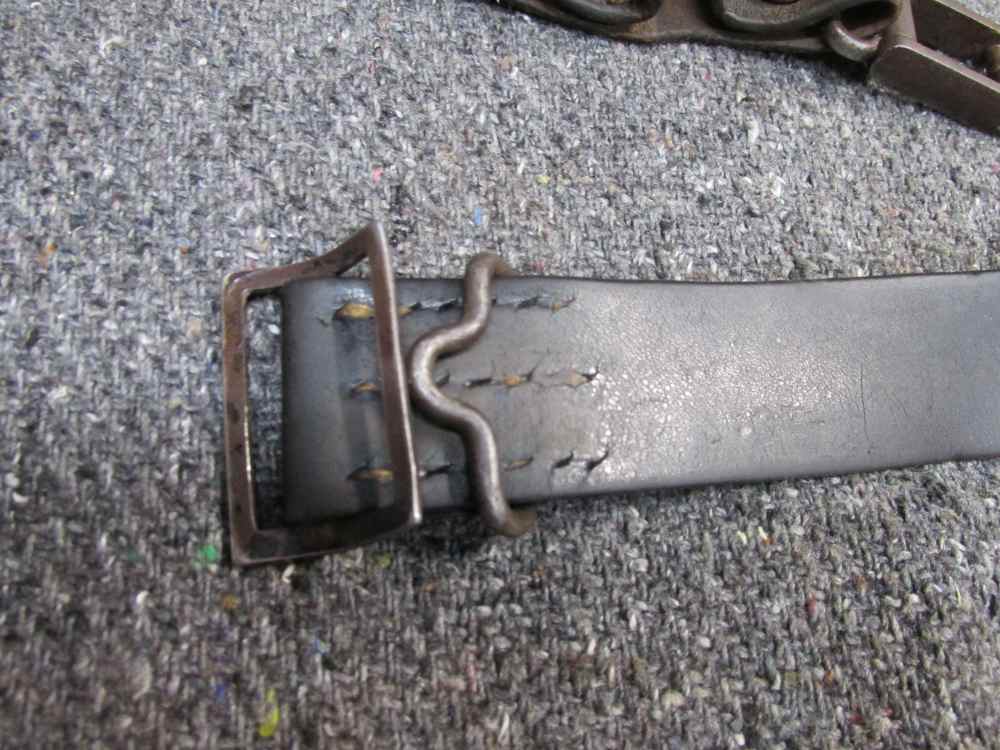 98 MAUSER LONG RIFLE SLING, ORIGINAL, FULL LENGTH, COMPLETE W/ QUICK DETACH-img-4