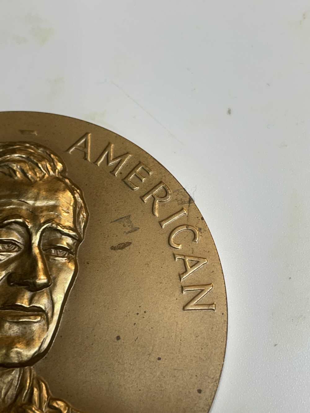 John Wayne brass collectible medallion-img-5