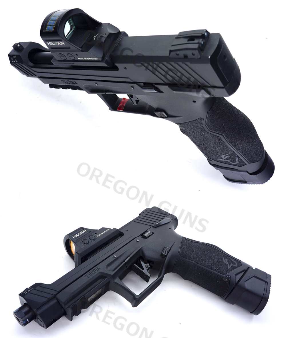 TAURUS MODEL TX-22 COMPETITION THREADED BARREL HOLOSUN GREEN-DOT REFLEX OPT-img-3