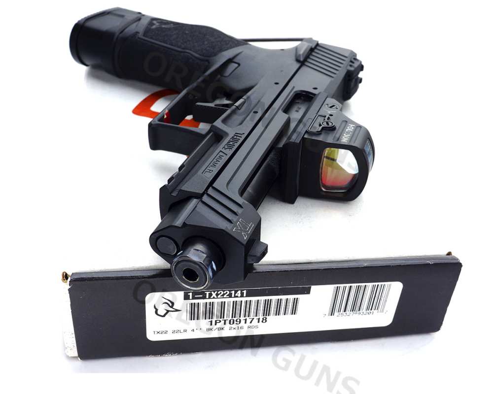 TAURUS MODEL TX-22 COMPETITION THREADED BARREL HOLOSUN GREEN-DOT REFLEX OPT-img-4