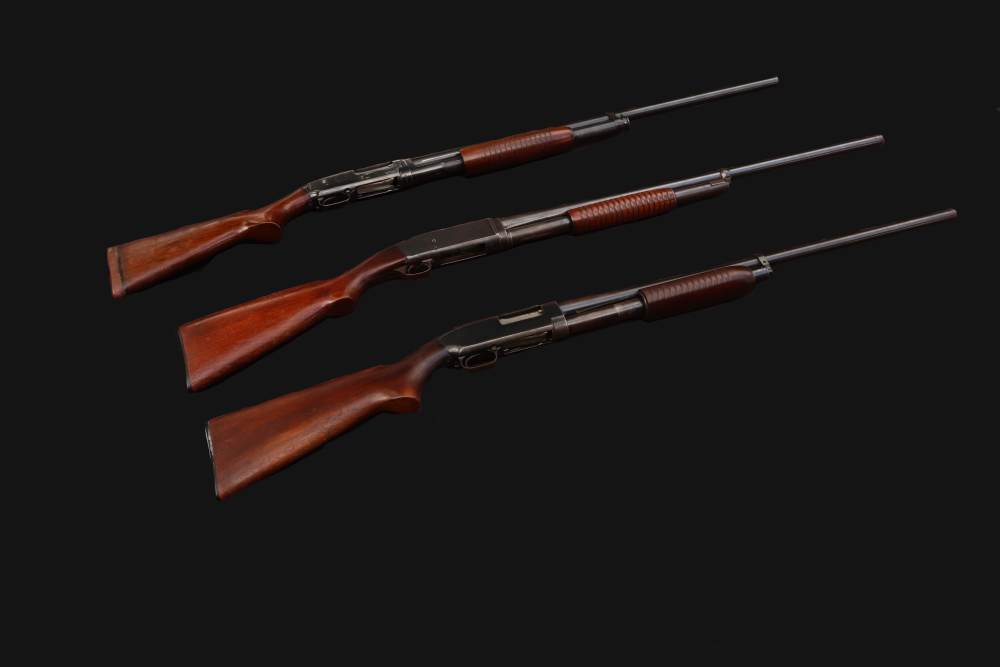 Lot of 3 Winchester & Remington Shotguns - Model 12, 25 & 10-A 12 Gauge-img-0