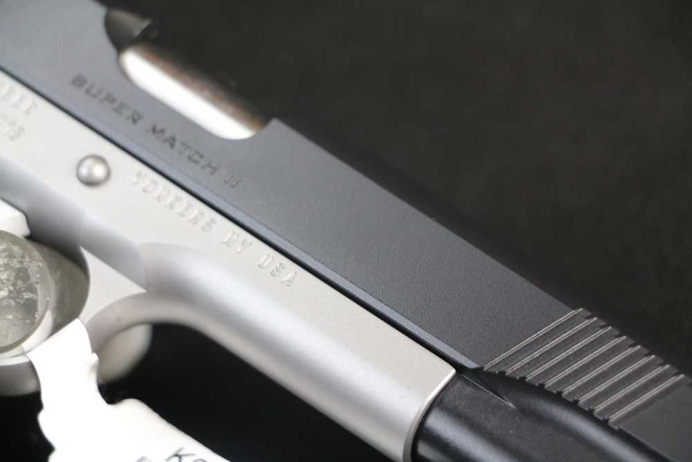 Kimber Super Match II 3200309, 45 ACP, 5", Ambi Safety, Two-Tone, NIB-img-10