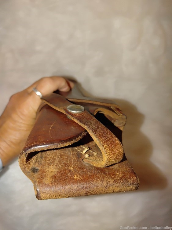 VINTAGE SMITH & WESSON LAWRENCE #25 #7 RH LEATHER HOLSTER-img-6
