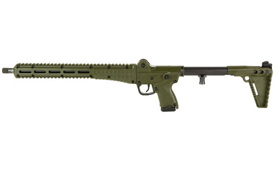 SUB2K9GLKGRN Kel-Tec Sub 2000 Gen 3 9MM 16.1" Barrel Threaded 1/2X28 Blued-img-0