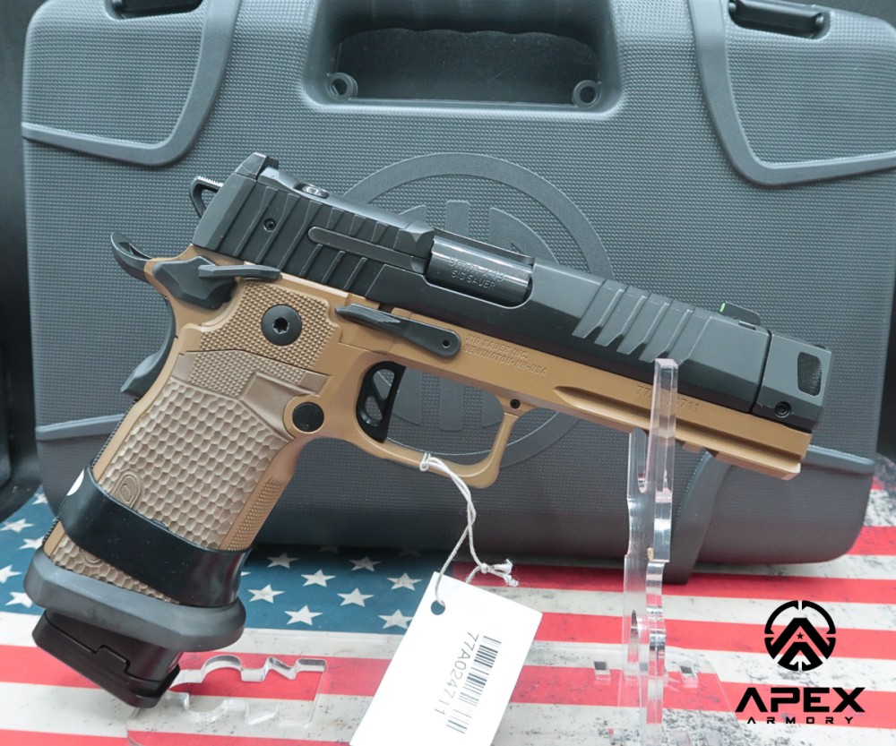 FACTORY NEW Sig Sauer P211 GTO Combat 9mm 4.4" SAO 211F-9-GTO-CBT-img-0