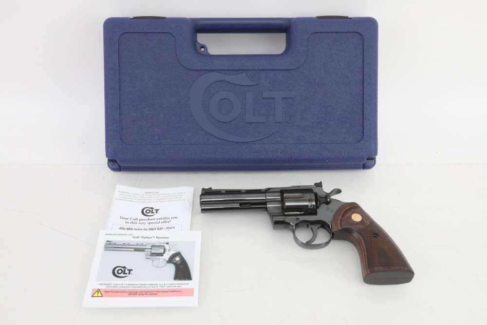 Colt Python .357 Mag 4.25" 2024 SAFE QUEEN w/FOB & NO RESERVE! -img-0