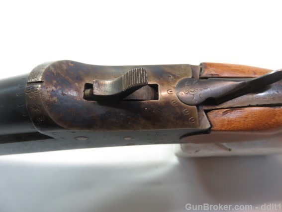 Spain 28 inch Single Shot 12 Gauge. Engravings-img-5