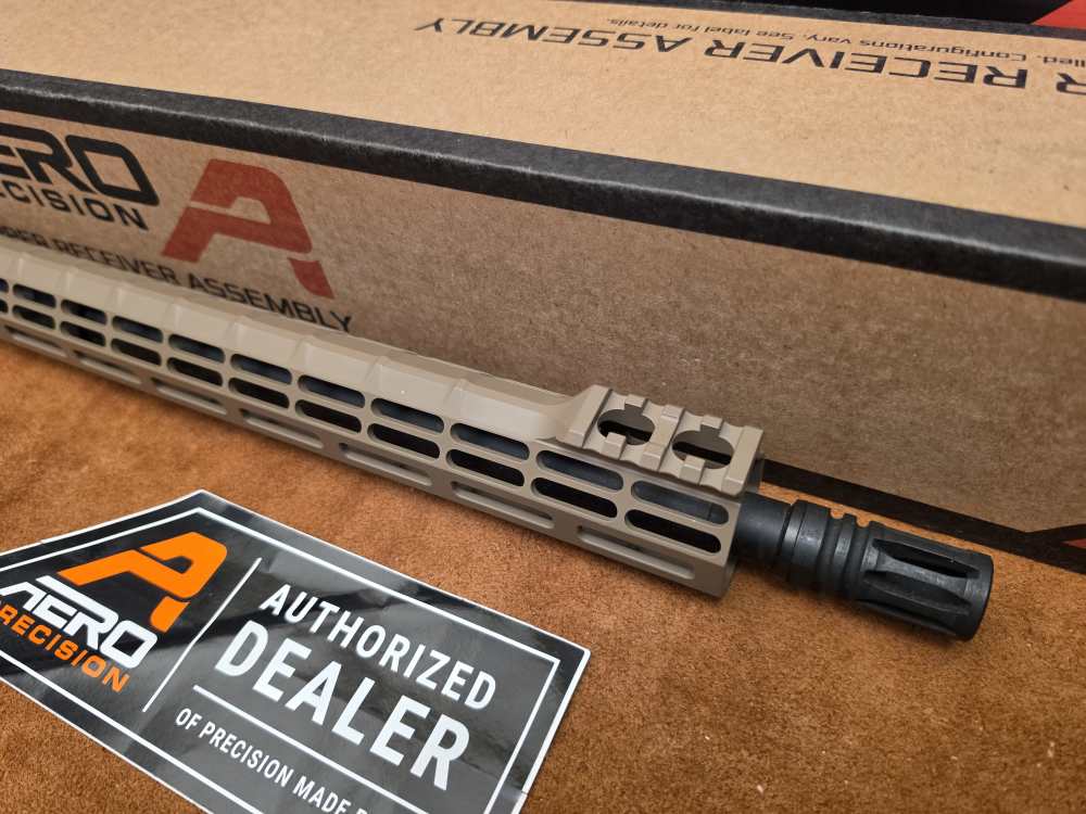 Aero Precision M4E1/AR15 FDE 16" .300 Blackout Complete Upper S-One Guard-img-3