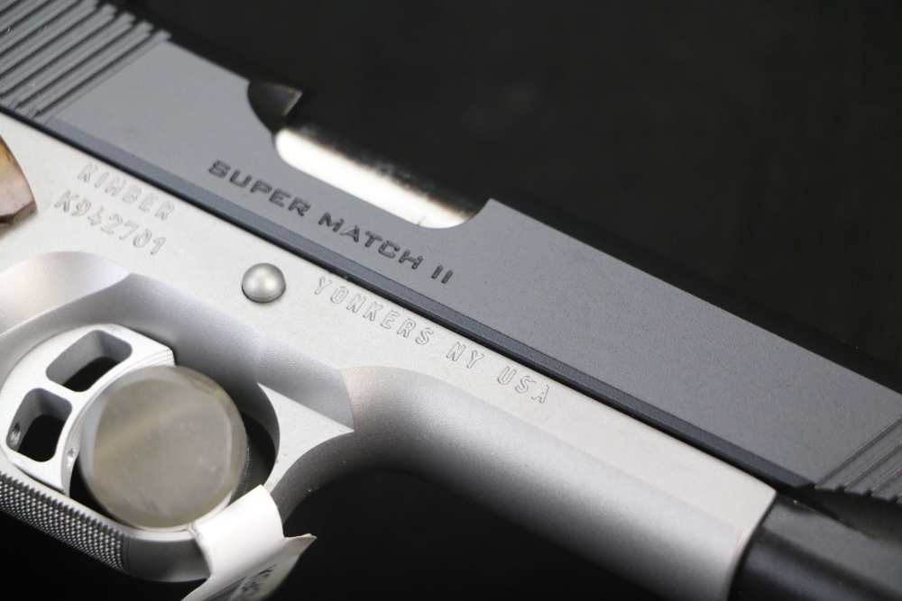 Kimber Super Match II 3200309, 45 ACP, 5", Ambi Safety, Two-Tone, NIB-img-10