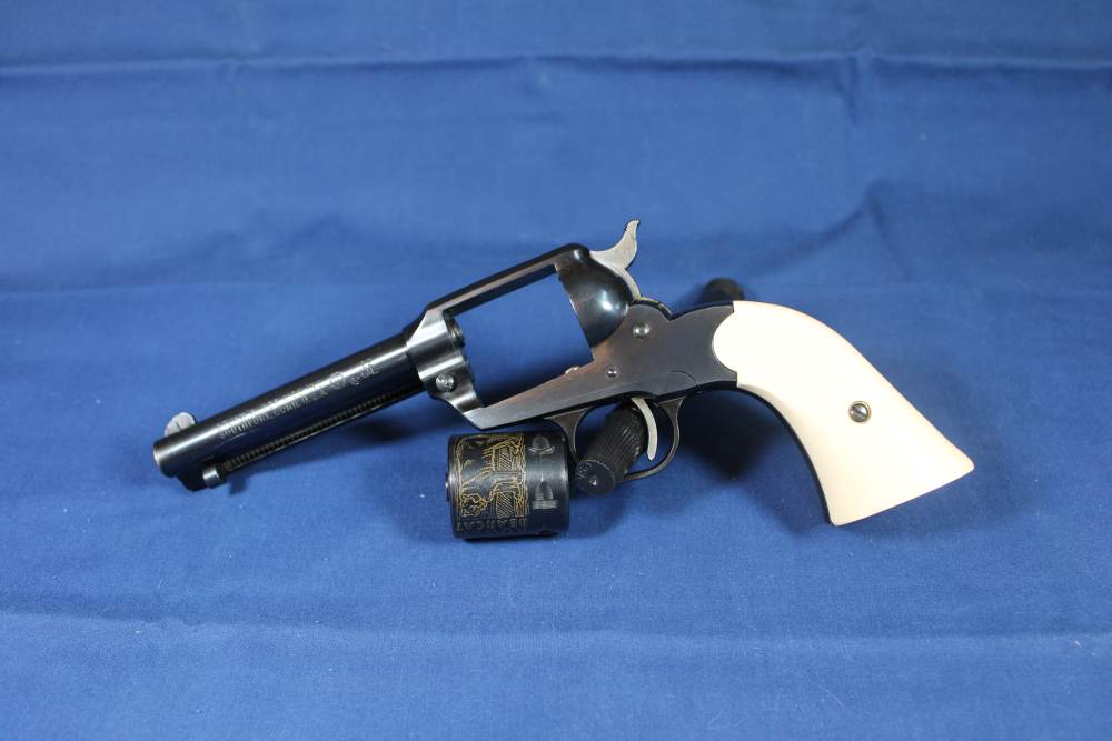 Ruger Old Model Super Bearcat, 22LR, “ivory” grips, unfired, made 1973, C&R-img-10