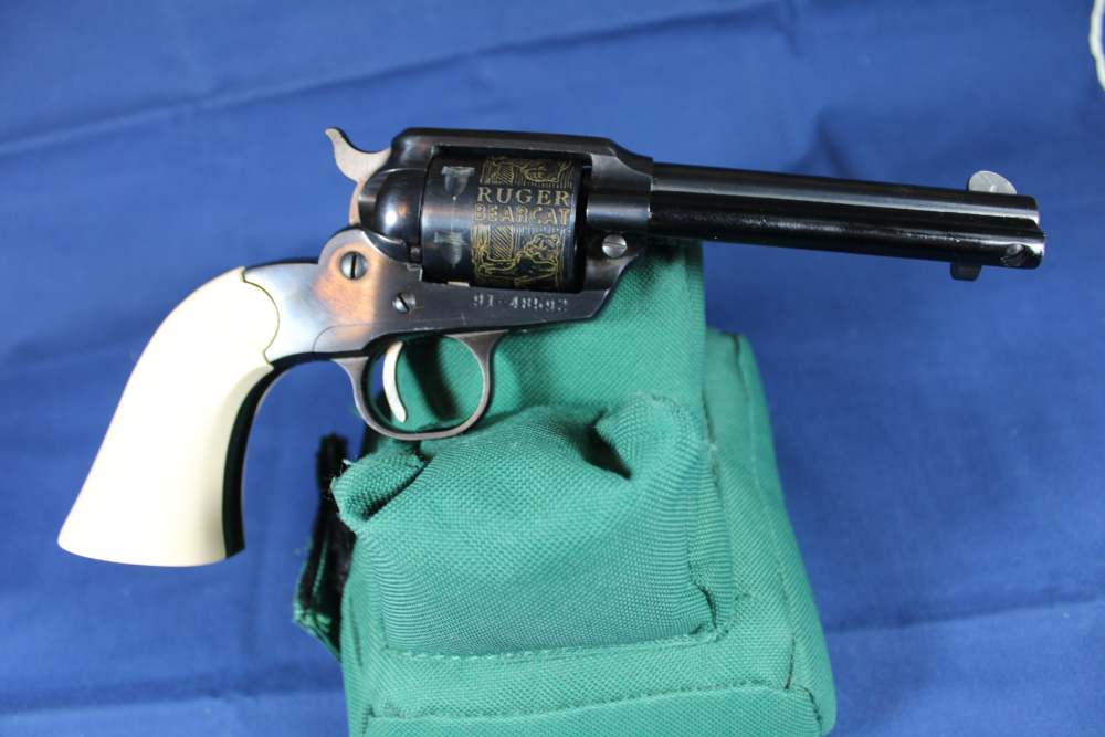 Ruger Old Model Super Bearcat, 22LR, “ivory” grips, unfired, made 1973, C&R-img-17