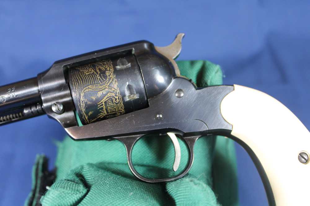 Ruger Old Model Super Bearcat, 22LR, “ivory” grips, unfired, made 1973, C&R-img-25