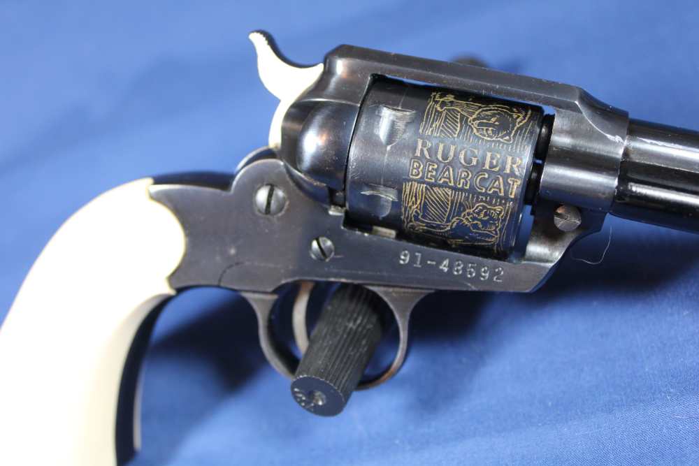 Ruger Old Model Super Bearcat, 22LR, “ivory” grips, unfired, made 1973, C&R-img-7