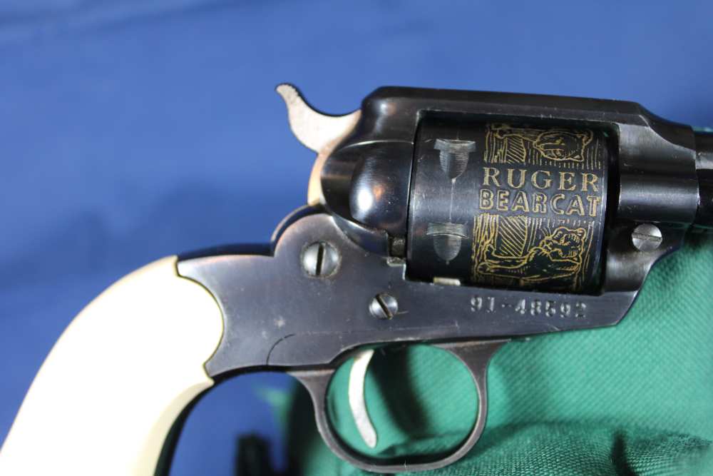 Ruger Old Model Super Bearcat, 22LR, “ivory” grips, unfired, made 1973, C&R-img-19