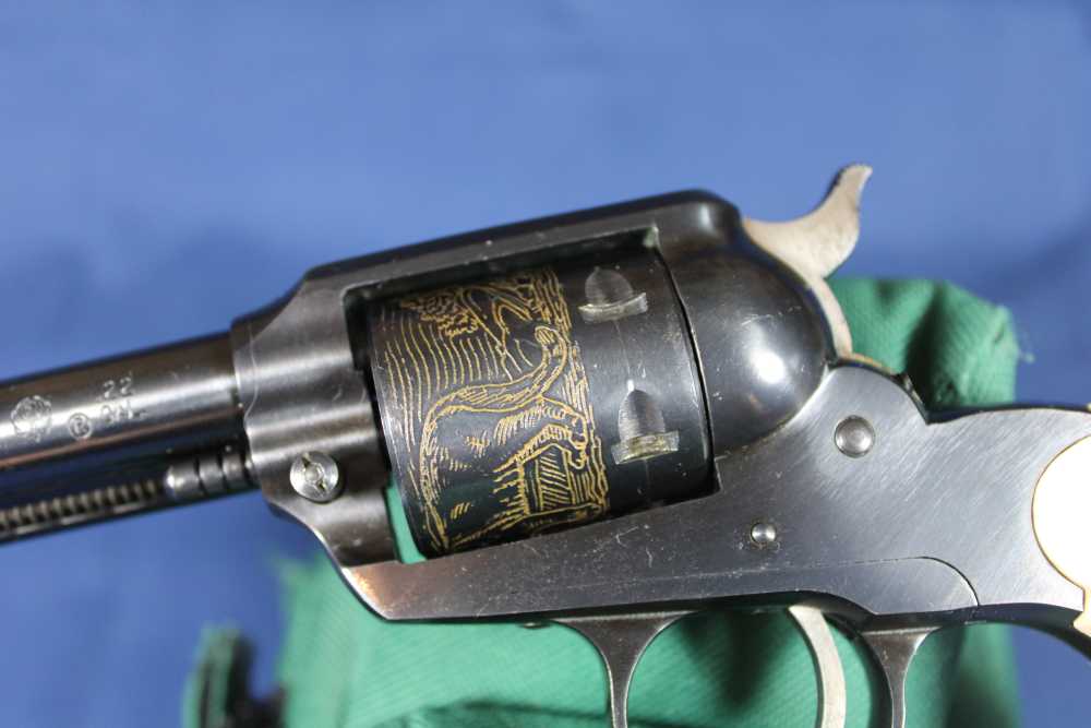 Ruger Old Model Super Bearcat, 22LR, “ivory” grips, unfired, made 1973, C&R-img-26