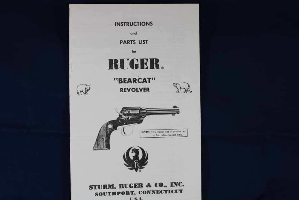 Ruger Old Model Super Bearcat, 22LR, “ivory” grips, unfired, made 1973, C&R-img-9