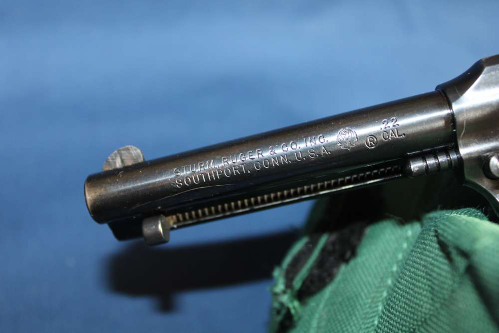 Ruger Old Model Super Bearcat, 22LR, “ivory” grips, unfired, made 1973, C&R-img-28