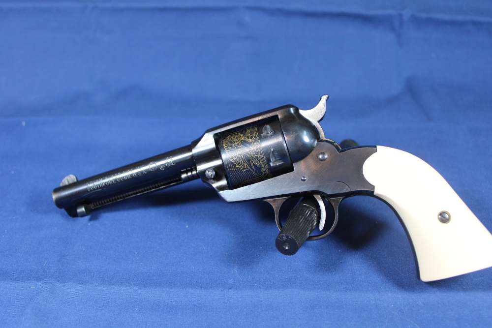 Ruger Old Model Super Bearcat, 22LR, “ivory” grips, unfired, made 1973, C&R-img-0