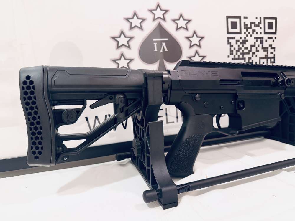 GEN-12 PDS - 5" BARREL (SBS) W/ HUXWRX VENTUM 12K SUP (Drum Mag Avail)!-img-1