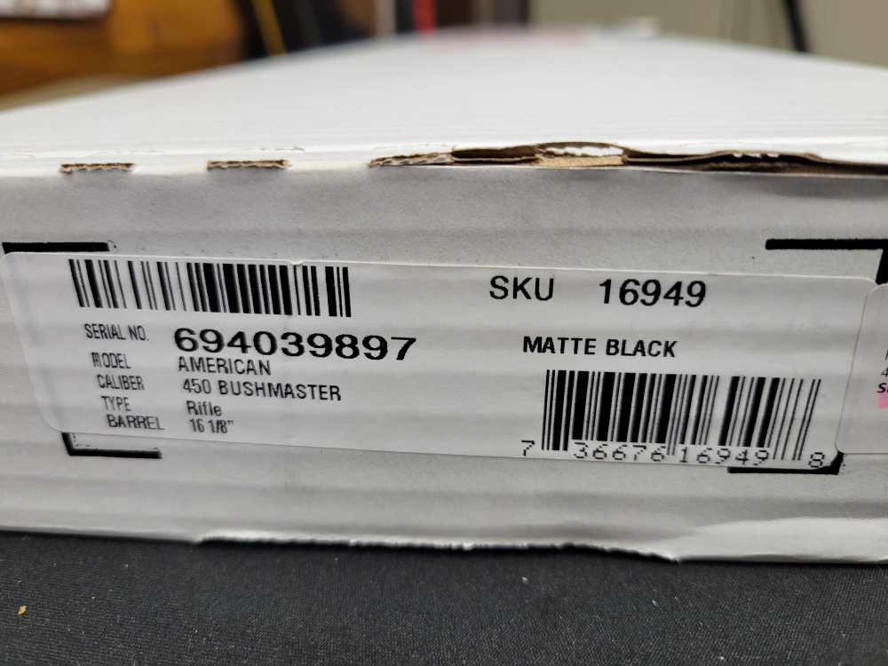Ruger American Ranch LEFT HANDED .450 Bushmaster 16" Threaded NEW IN BOX-img-12