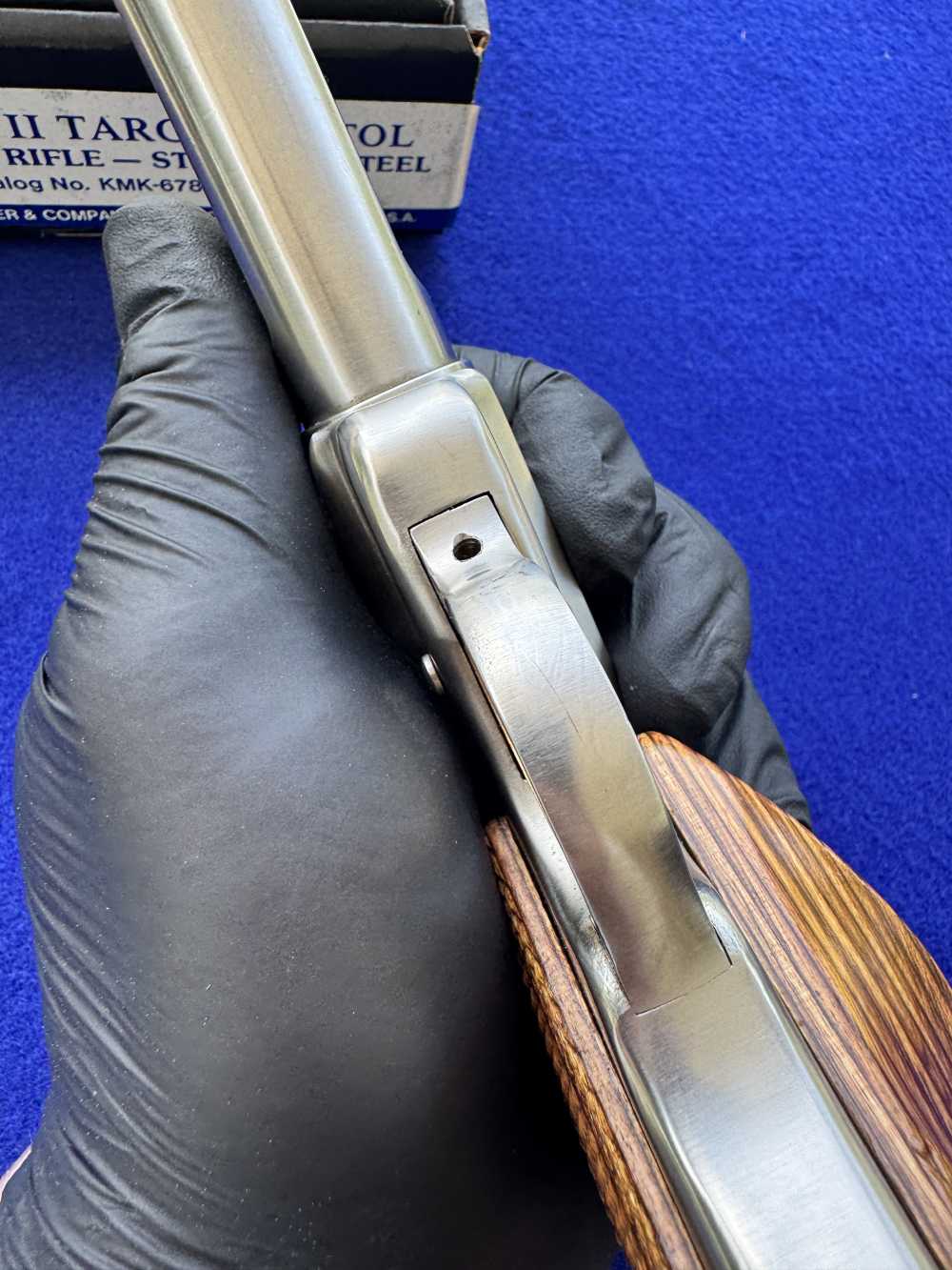 LNIB 1992 Ruger Mk II Competition Target Model Stainless Scope Rings-img-30