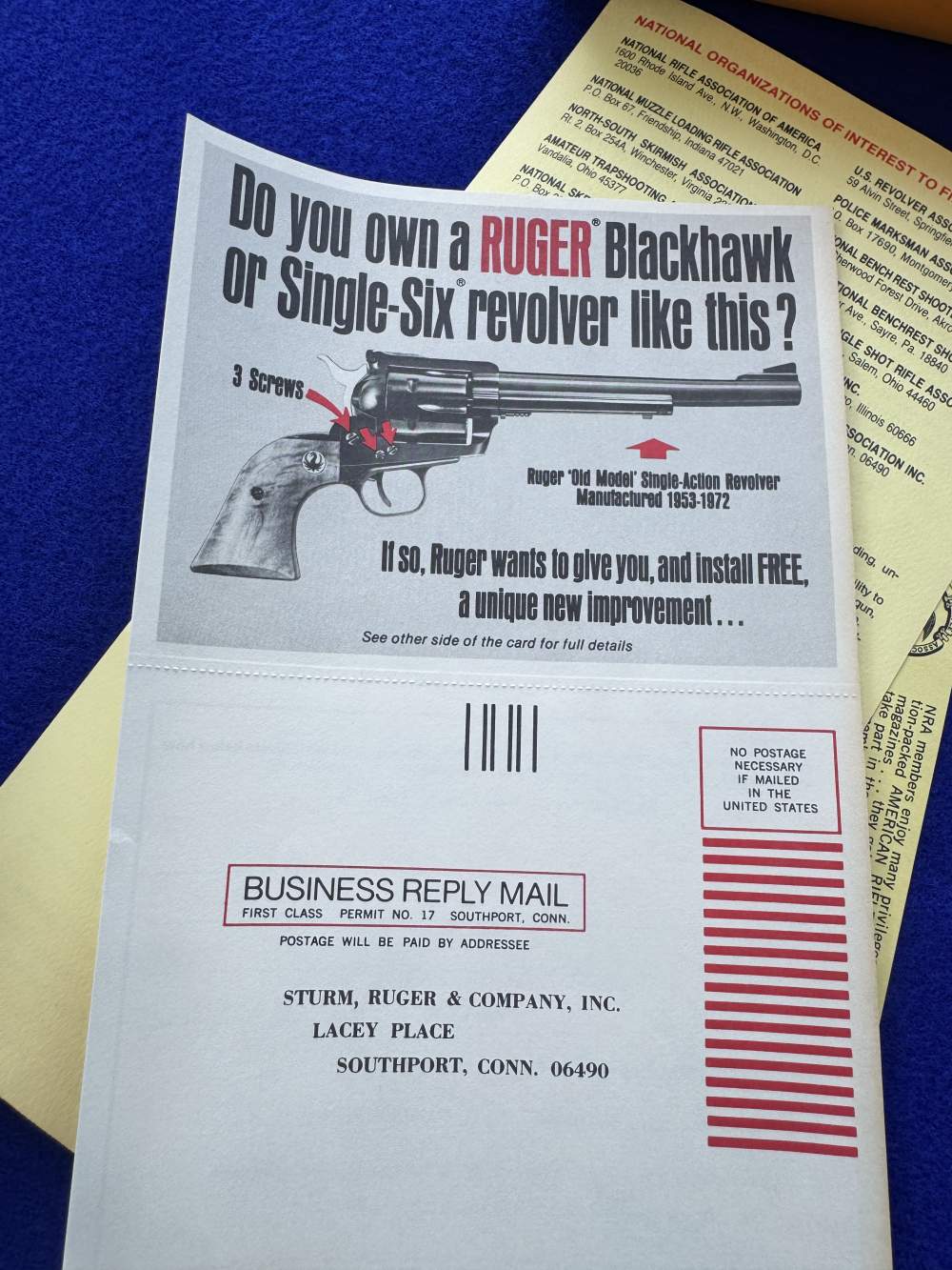 LNIB 1992 Ruger Mk II Competition Target Model Stainless Scope Rings-img-4