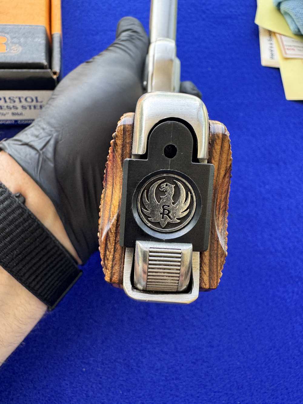 LNIB 1992 Ruger Mk II Competition Target Model Stainless Scope Rings-img-28